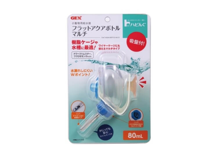 ハムスター給水器（給水ボトル）吸盤タイプ